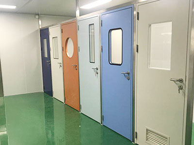 净化实验室门